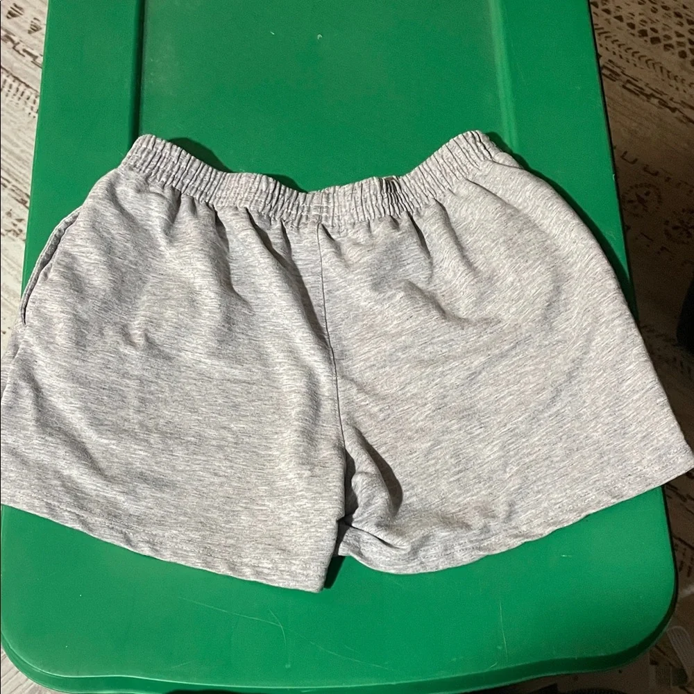 Fashion Nova Light Gray Athletic Shorts